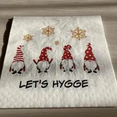 クリスマスサンタペーパーナプキン
