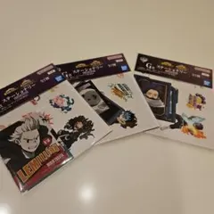 僕のヒーローアカデミア 一番くじ ステッカーセット 3種