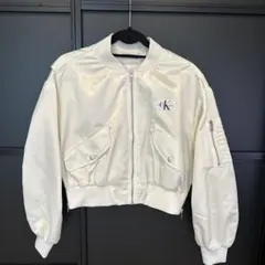 【未使用】Calvin Klein Jeans ミックス ボンバージャケット