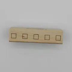 KODOMO NO KAO 手帳はんこ部 5連チェックボックス スタンプ