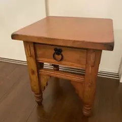 お値下げ⭐︎ベルメゾン　サイドテーブル　アンティーク風