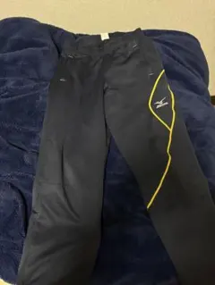 レディースMizuno 紺ジャージパンツ サイドポケット付き