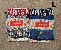 キースヘリング　Keith Haring ボクサーパンツ Lサイズ 2枚セットのサムネイル