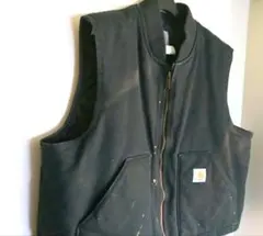 2026年最新】carhartt ダックベスト ブラックの人気アイテム - メルカリ