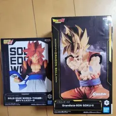ドラゴンボール　フィギュア2個セット　ゴジータ、孫悟空