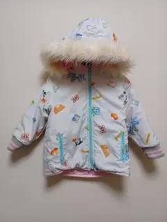 エンジェルブルー　リバーシブル　ジャンパー　ヴィンテージ　平成レトロ