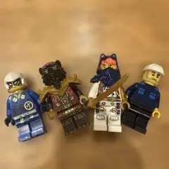 レゴミニフィギュア4体セット