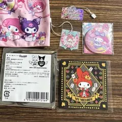 サンリオアニバーサリーマーケット限定　マイメロディ　ラバーコースター　ノベルティ