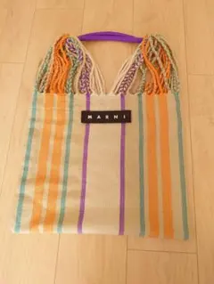 MARNI かごバッグ ロープハンドル フリンジ - メルカリ