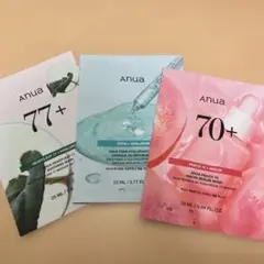 ANUA シートマスク 3種セット （ドクダミ、PDRN 、桃）