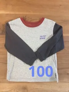 長袖 Tシャツ プティマイン サイズ100 記名なし
