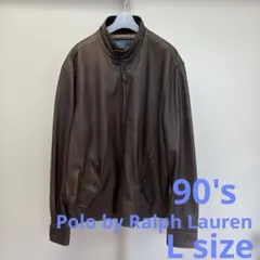90s Polo by Ralph Lauren シープレザー ジャケット L