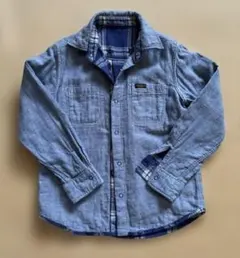 ミキハウス　ダブルビー　長袖シャツ　130cm