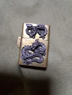 龍と鳳凰のレリーフ装飾オイルライター Zippo - メルカリ