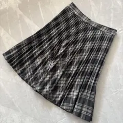 本日限定値下げ！コムサデモード美品✨ プリーツスカート チェック柄 15号 秋冬