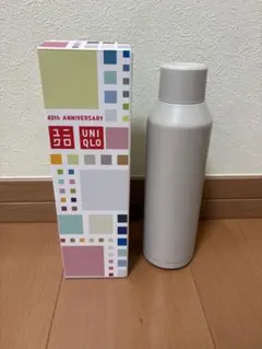 UNIQLO ユニクロ 40th ステンレスボトル　水筒　ノベルティ　タンブラーのサムネイル