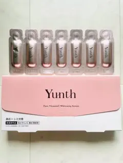 Yunth 薬用ホワイトニングエッセンス生VC美白美容液49包 とサンプル