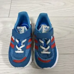 adidas アディダス　レトロピー　青　14センチ