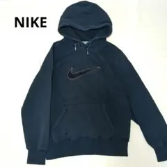 Nike ダークブルー フード付きパーカー　ナイキ　Ｓサイズ
