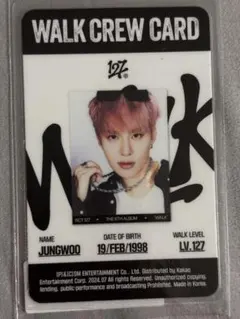 トレカ　NCT 127 walk ジョンウ