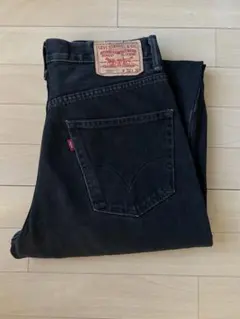 Levi's 550 RELAXED FIT レソト製 W32 L30 ブラック
