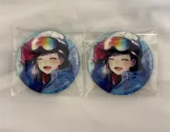 白石杏 缶バッジ 27A 特訓前2点セット
