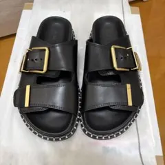【Chloé サンダル 】ブラック／新品未使用／23cmのサムネイル