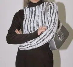 uenui docking knit tops ホワイト