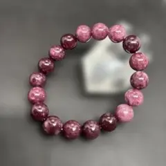 【限定】天然石パワーストーン　レッドアゲートブレスレット　10㎜ 女性用サイズ