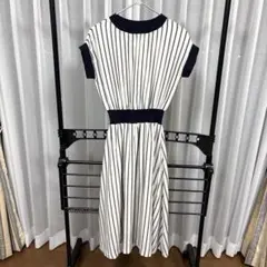 STRAWBERRY-FIELDS ストライプワンピース