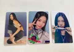 【LE SSERAFIM】カズハ（ホログラム入りフォトカード3枚セット）