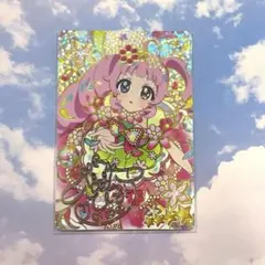 アイプリ　フラワーバズリウムコスモスピンク　ひまり　サイン　リング４弾