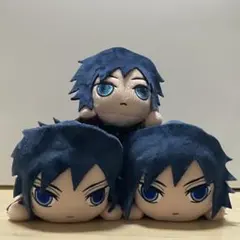 鬼滅の刃　冨岡義勇　エクストラ寝そべりぬいぐるみ　など　3体セット