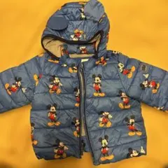 GAP ミッキーマウス　ダウンジャケット