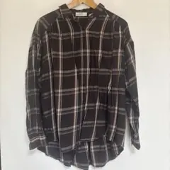cepoチェックシャツ　長袖ブラウス