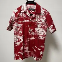 Favant アロハシャツ レッド　サイズSのサムネイル