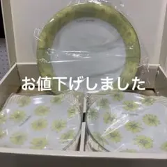 Guy Laroche 花柄食器セット大皿１枚中皿５枚