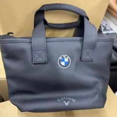 【新品タグ付】BMW×キャロウェイ コラボ ラウンドトートバッグ カートバッグ黒のサムネイル
