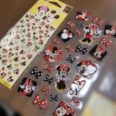 ミニーマウス・ミッキーマウス等 ステッカーセット