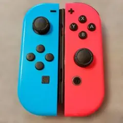 【美品純正完動品】任天堂 Joy-Con コントローラー 青赤⑬