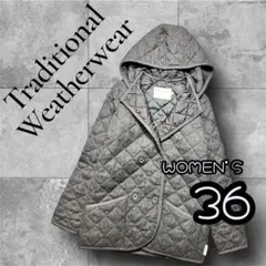 美品 トラディショナル ウェザーウェア レディース キルティングジャケット