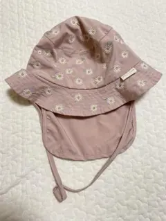 petit main 日よけ付き ハット　子供　帽子　50㎝のサムネイル