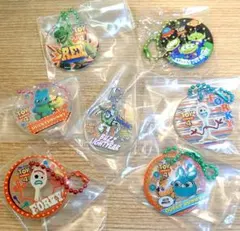 トイ・ストーリー　アクリル　キーホルダー　セット　リトルグリーンメン　バズ