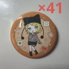 ピアプロ 初音ミク ドン・キホーテ 2025 鏡音リン 缶バッジ SD