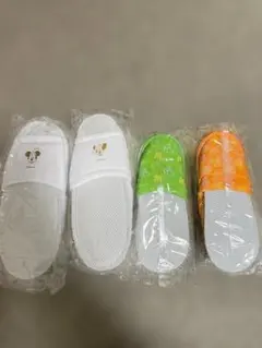 ミッキーマウス スリッパセット