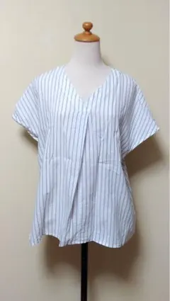 No.135earth music&ecologyストライプシャツ