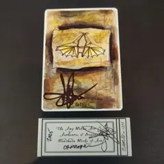 完成化した精神、ジェイス　mtg アーティストプルーフ　AP サイン入り 完成化した精神、ジェイス mtg アーティストプルーフ AP サイン