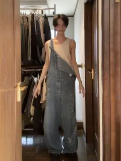 デニムオーバーオール