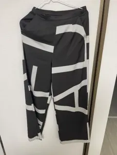MELT THE LADY ロゴプリント パンツ ブラック M