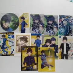 ブルーロック 蜂楽 廻、潔 世一のカードセット